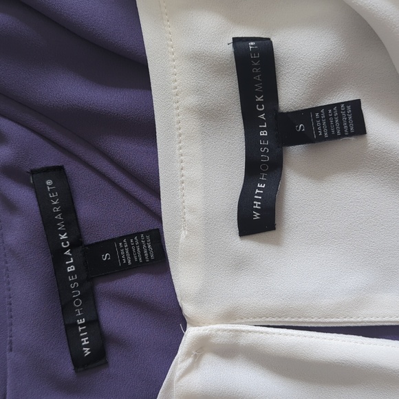 BUNDLE White House Black Market Kimono Blouses (Lot of 2) - Picture 2 of 12